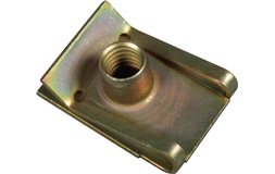 Plademøtrik med gevind 6mm
