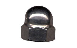 Lukket møtrik 8mm