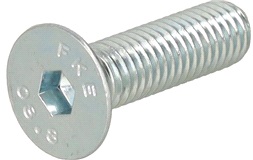 Unbracobolt M8x30 Undersænket forzinket