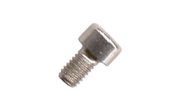 Unbracobolt, rustfri, 6X10mm
