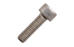 Unbracobolt, rustfri, 6X20mm