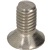 Bolt 6X12mm undersænket Torx rustfri A2