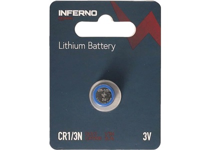 Lithium knapcellebatteri CR1/3N DL1/3N