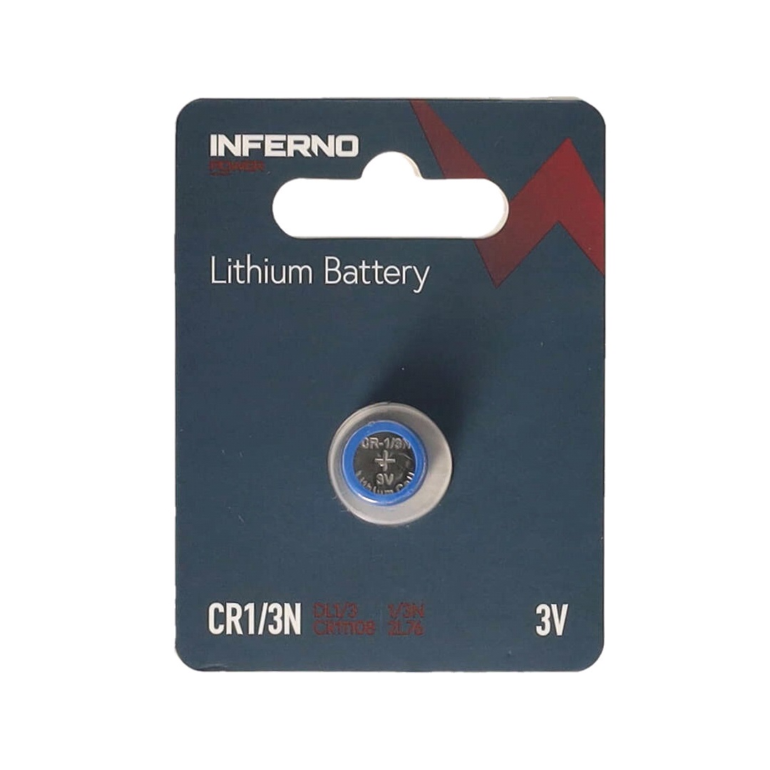 Inferno Lithium Knappecellebatteri Cr1/3n Dl1/3n