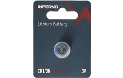 Lithium knapcellebatteri CR1/3N DL1/3N