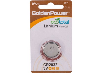 Lithium knapcellebatteri, CR2032