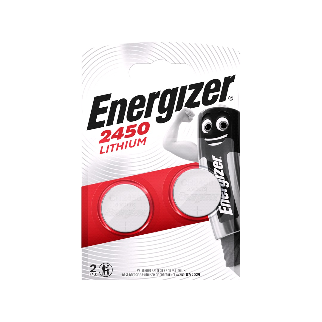 Batteri CR2450 2pak Energizer