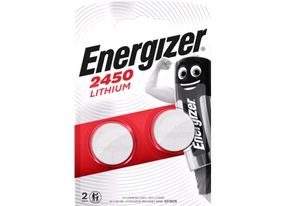 Knappcellsbatteri CR2450 Lithium 2-Pack