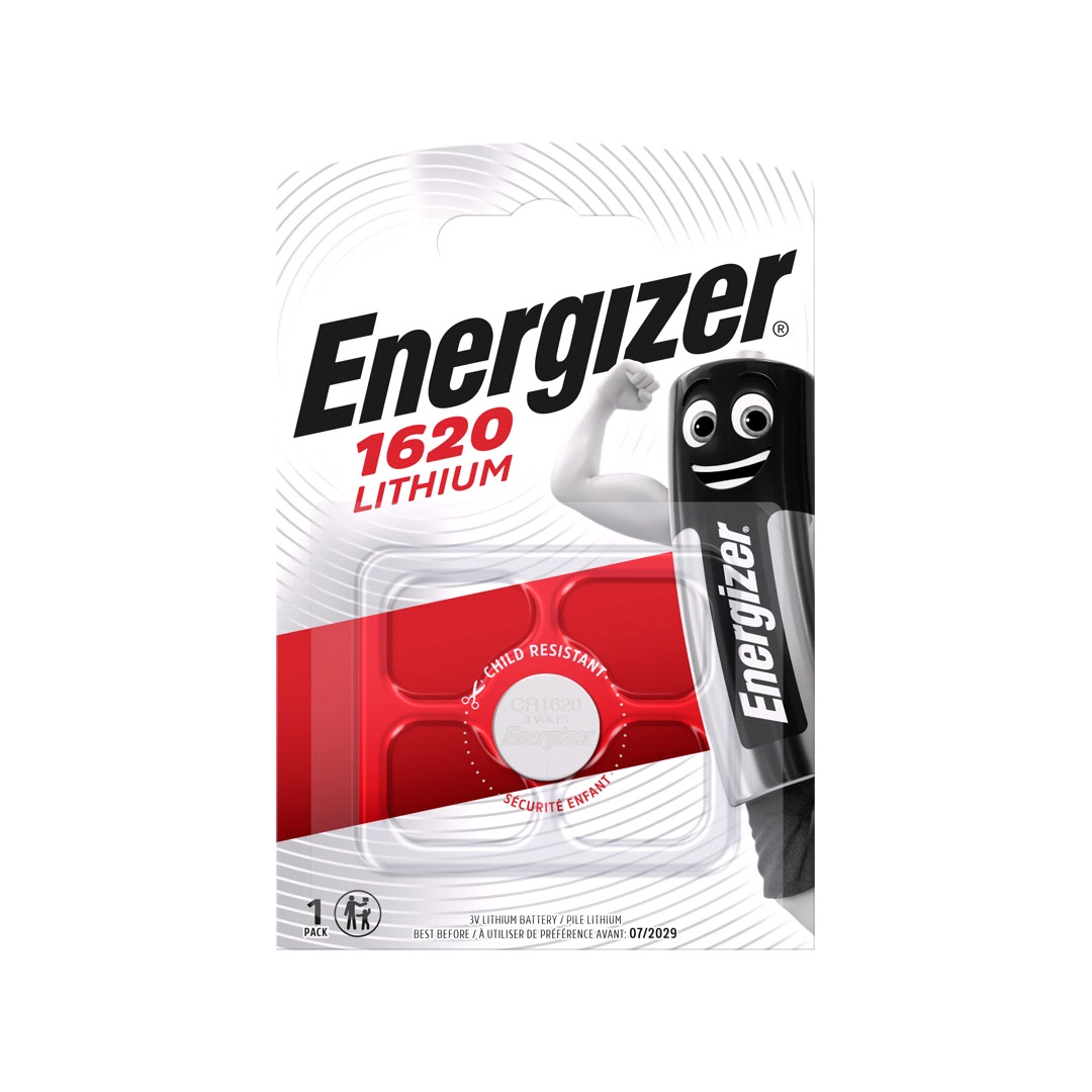 Batteri CR1620 1pak Energizer