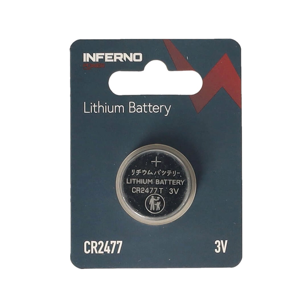 Inferno Knappcellsbatteri CR2477 Lithium