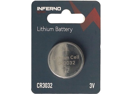 Lithium Knapcelle batteri CR 3032 