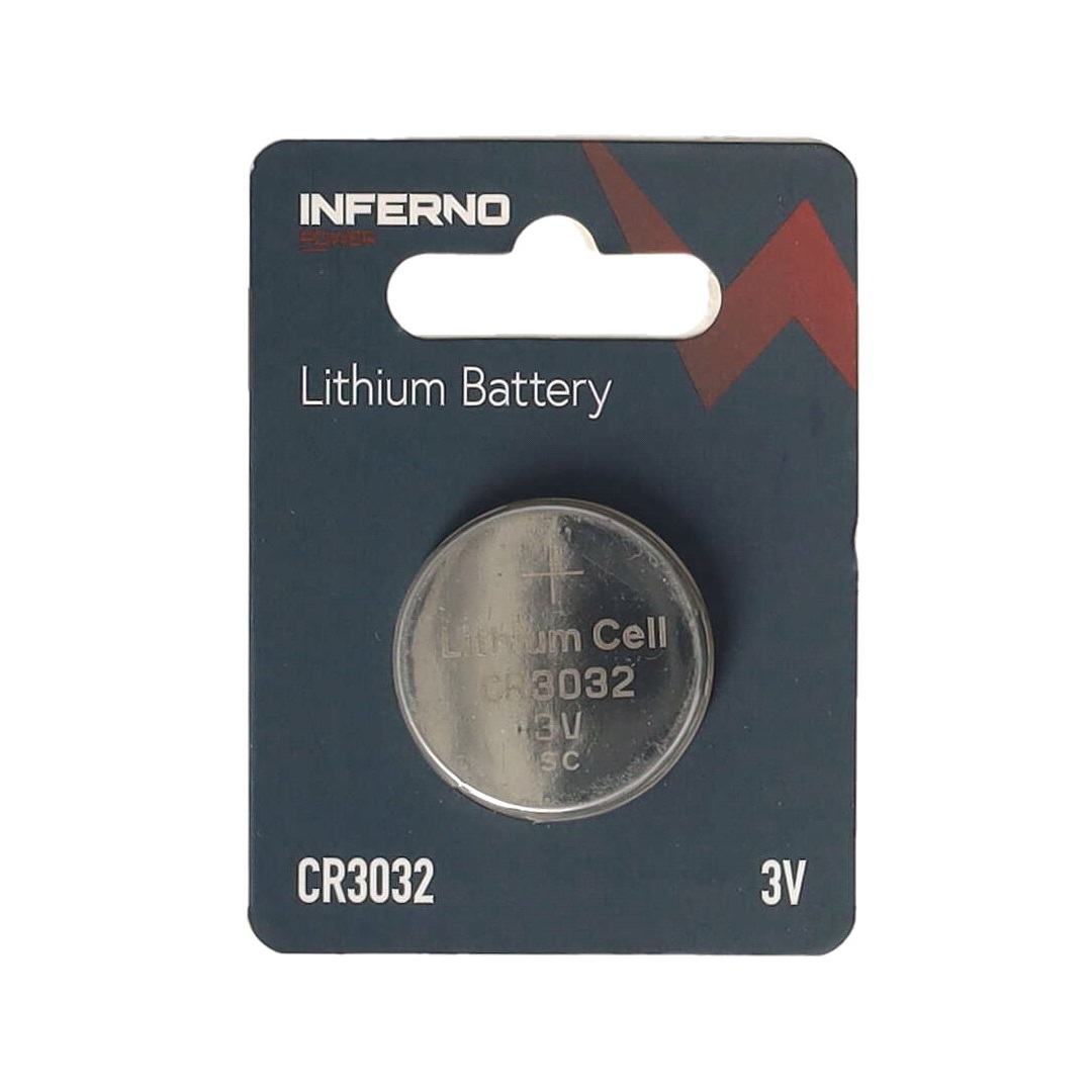 Inferno Knappcellsbatteri CR3032 Lithium
