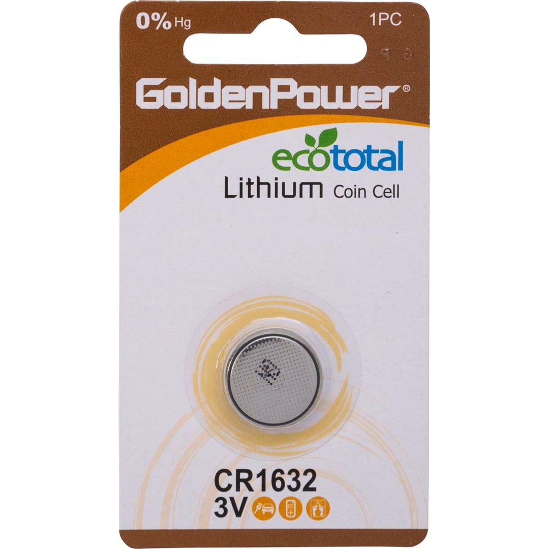 Lithium knapcellebatteri, CR1632