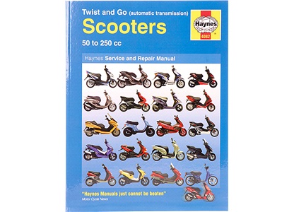 Scooter rep. håndbog 50-250cc Haynes