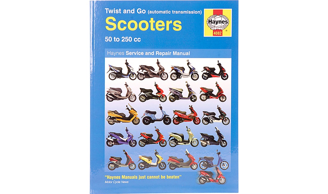  Scooter rep. håndbok 50-250cc Haynes