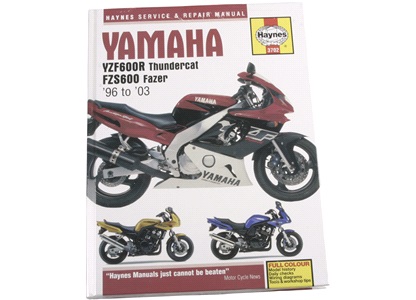 Verkstadshandbok Yamaha YZF600R T.C