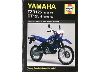 Verkstadshandbok Yamaha TZR125/DT125R