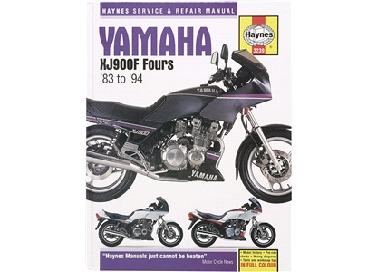 Verkstedhåndbok, Yamaha XJ900F 83-94