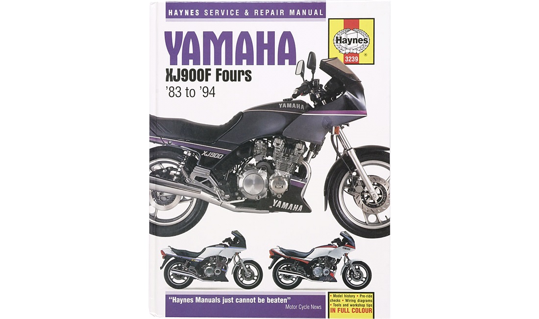  Værkstedshåndbog, Yamaha XJ900F 83-94