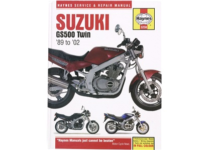 Verkstadshandbok Suzuki GS500 89-92