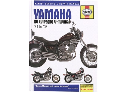Verkstadshandbok Yamaha XV (Virago) 81-0