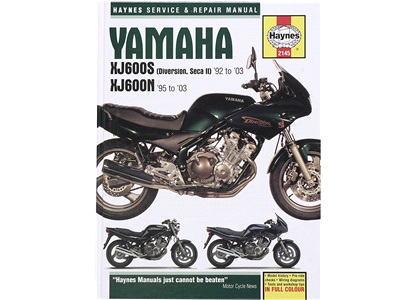 Verkstadshandbok Yamaha XJ600S Diversion