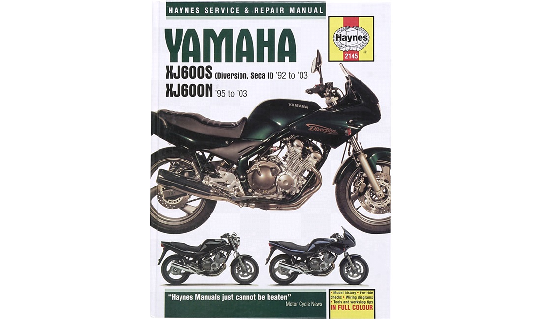  Verkstadshandbok Yamaha XJ600S Diversion