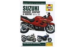 Verkstadshandbok Suzuki GSX600/750F 98-0