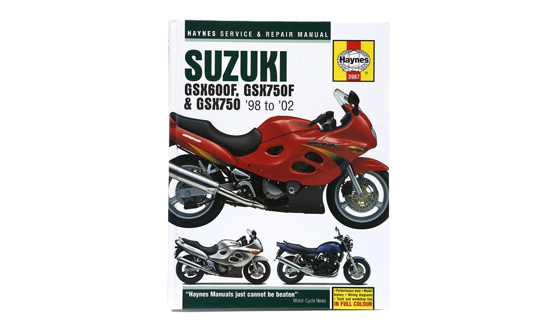  Verkstadshandbok Suzuki GSX600/750F 98-0