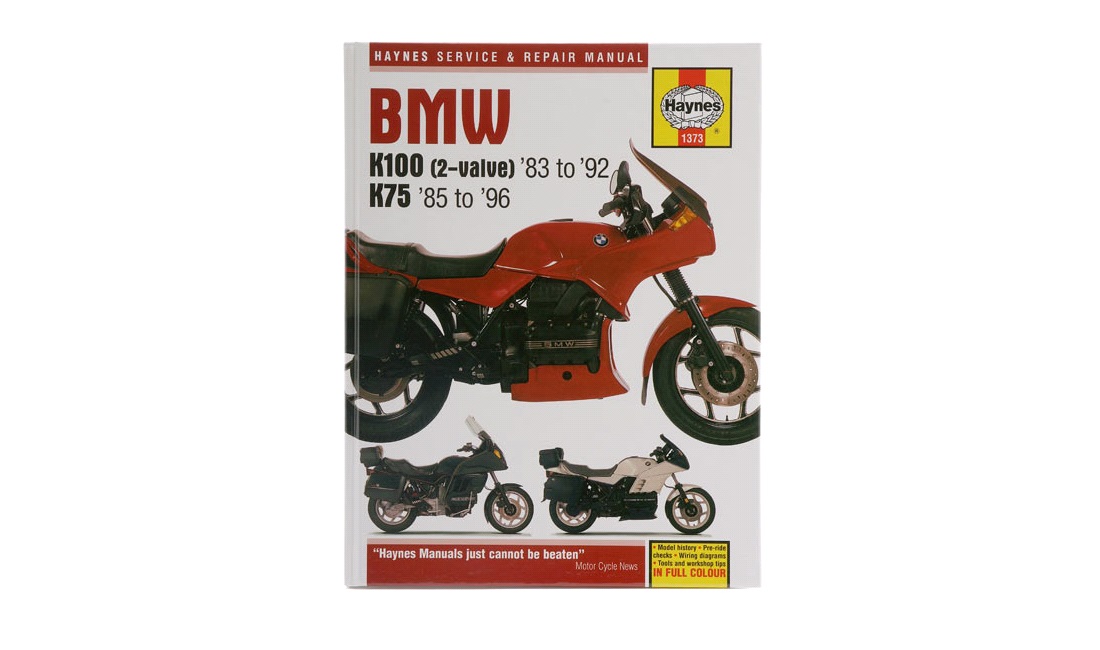  Værkstedshåndbog, BMW K100/75 83-96
