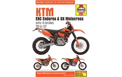 Verkstedhåndbok, KTM EXC/SX 4T 00-07