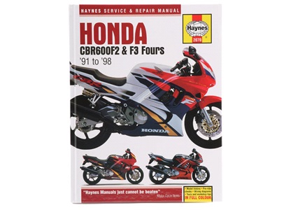 Verkstadshandbok Honda CBR600 F2 + F3