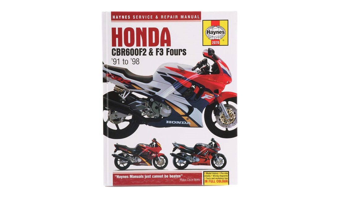  Verkstadshandbok Honda CBR600 F2 + F3
