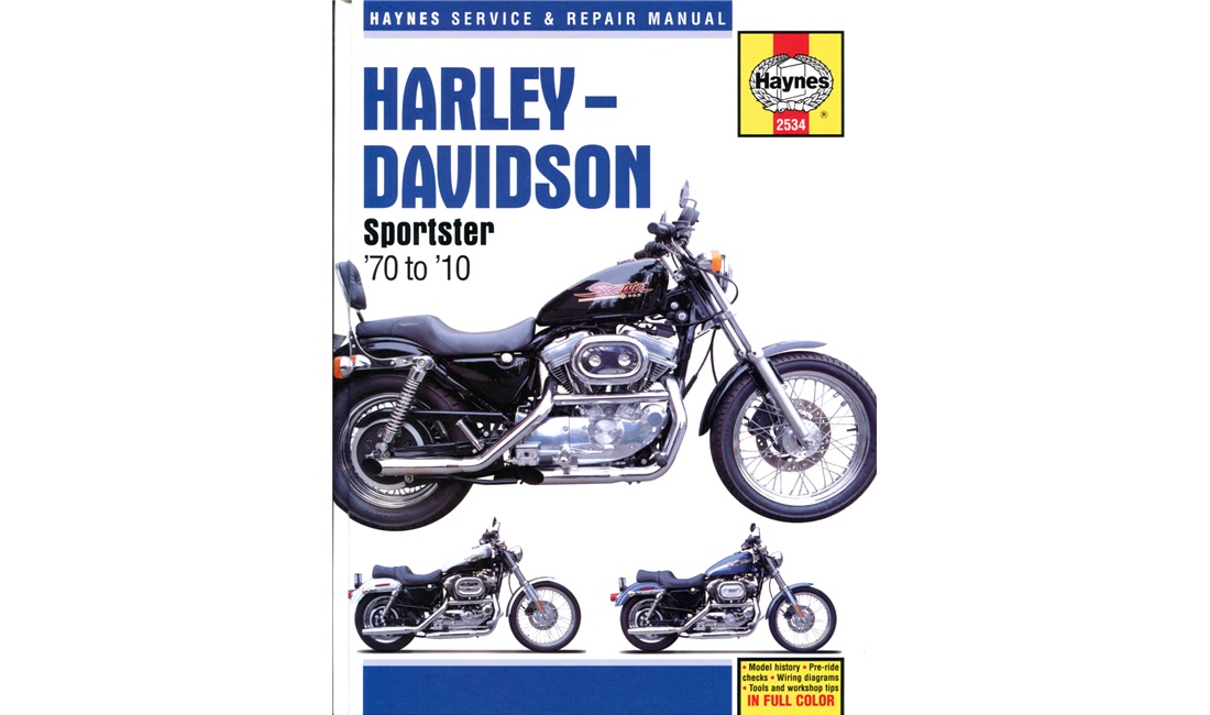  Værkstedshåndbog, Harley Sportster 70-10