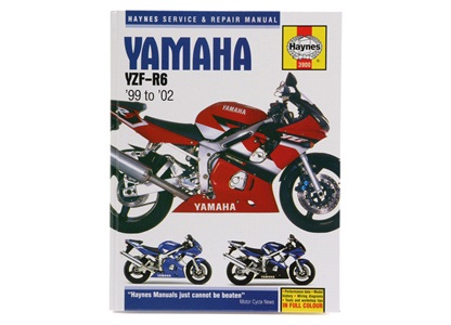 Værkstedshåndbog, Yamaha R6 99-02