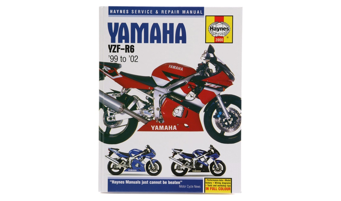  Værkstedshåndbog, Yamaha R6 99-02