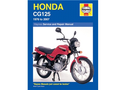 Værkstedshåndbog, Honda CG125 76-07