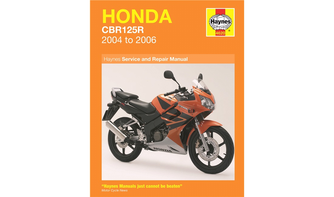  Verkstedhåndbok, Honda CBR125R 04-07