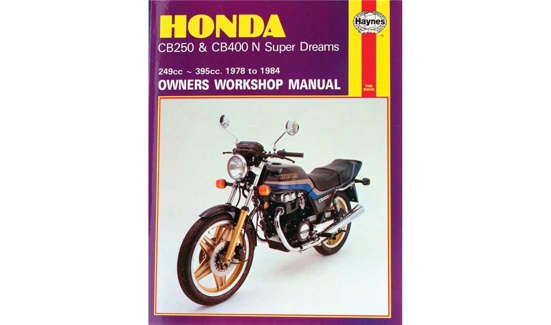  Verkstadsmanual, Honda CB250/400N 78-84