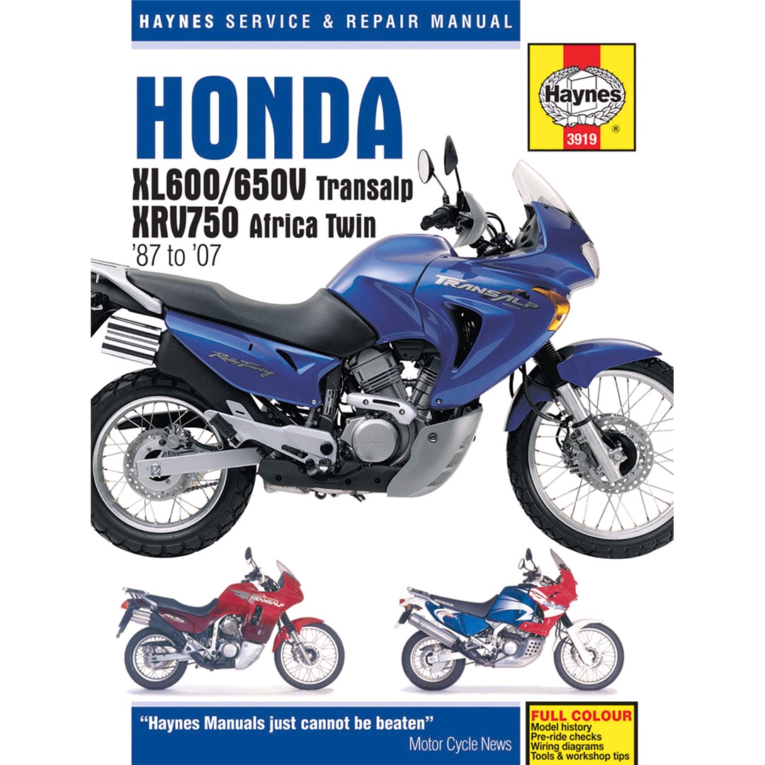 Haynes Verkstadsmanual XL600/650V/XRV750 87-07