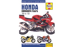Verkstadsmanual, Honda CBR600F4 99-06
