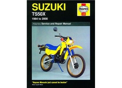 Verkstadsmanual, Suzuki TS50X (84-00)