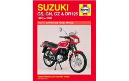 Værkstedshåndbog, GS/GN/GZ/DR125 82-05