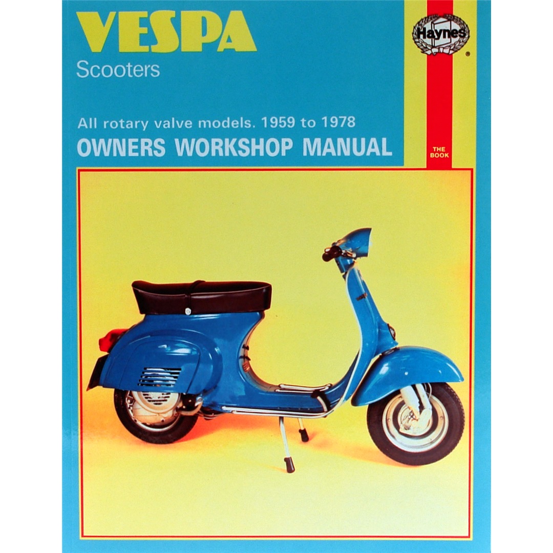 Haynes Verkstadsmanual, Vespa Scootere 59-78
