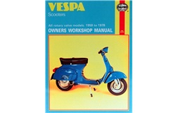 Værkstedshåndbog, Vespa Scootere 59-78