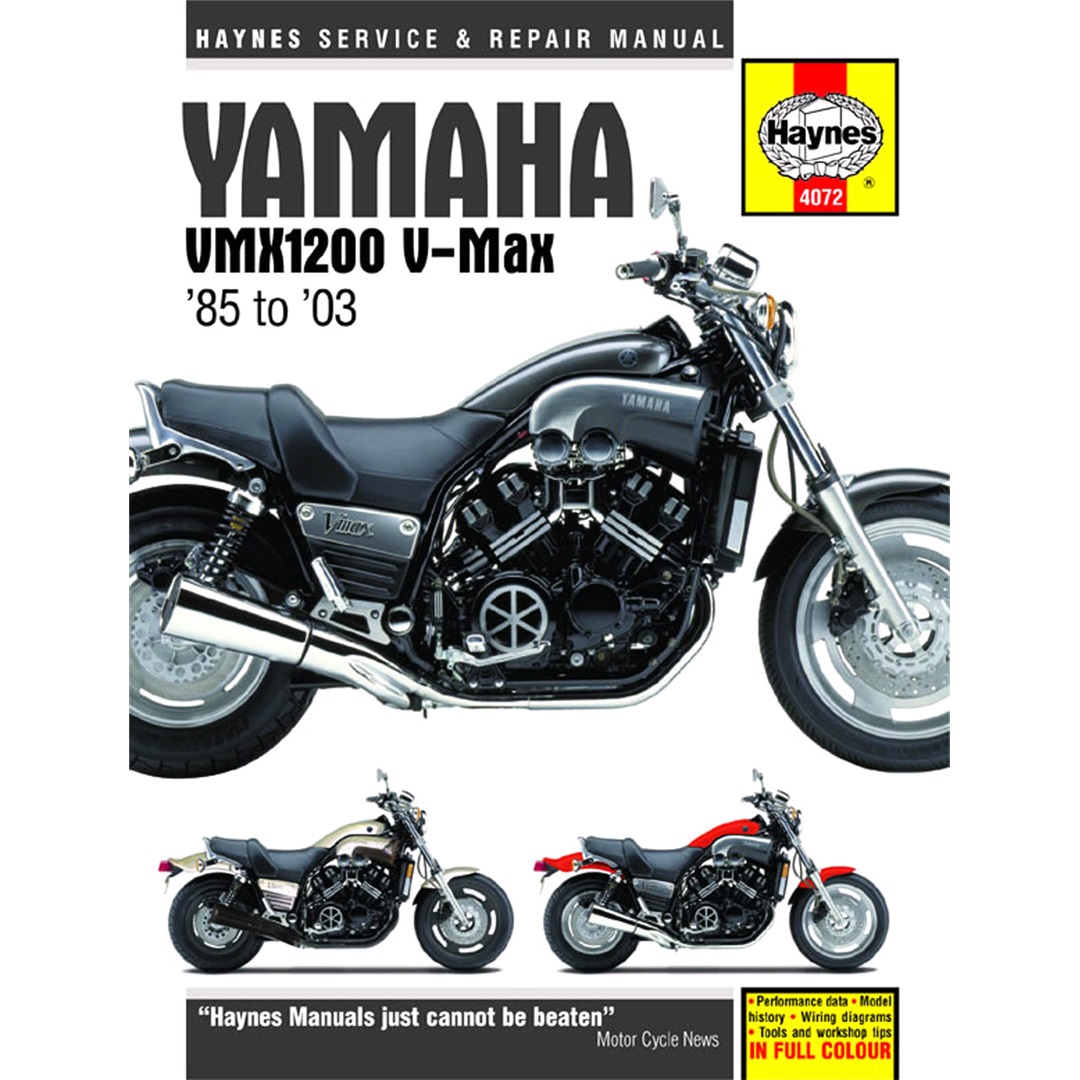 Haynes Verkstadsmanual, V-Max 1200 85-03