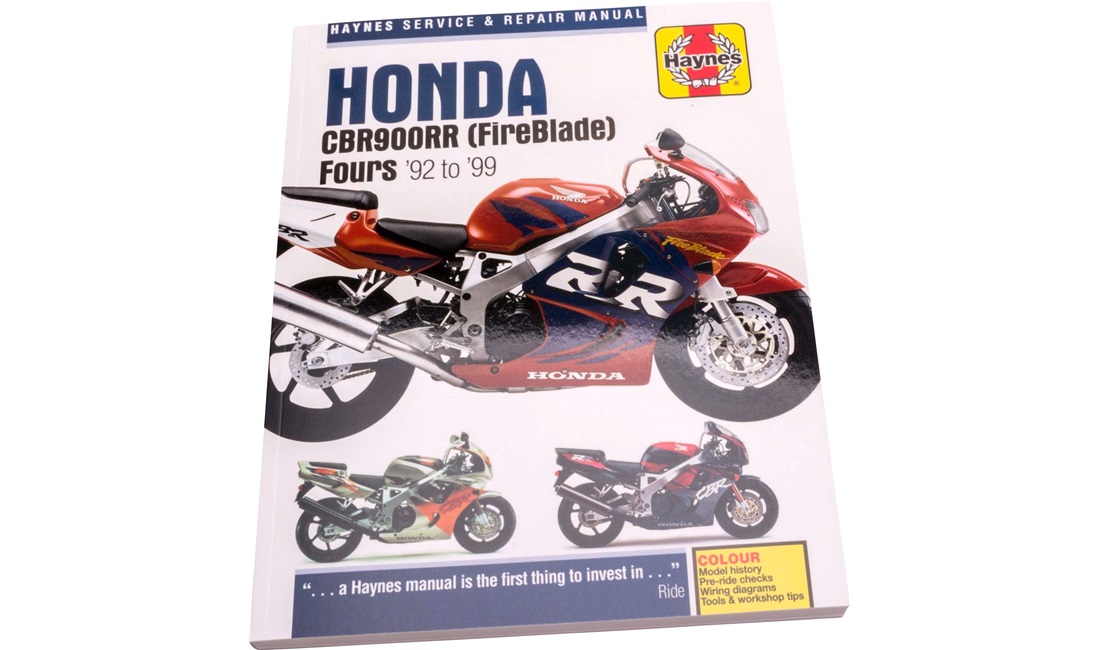  Verkstedhåndbok, Honda CBR900RR 92-99