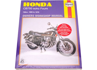 Verkstedhåndbok, Honda CB750 69-79