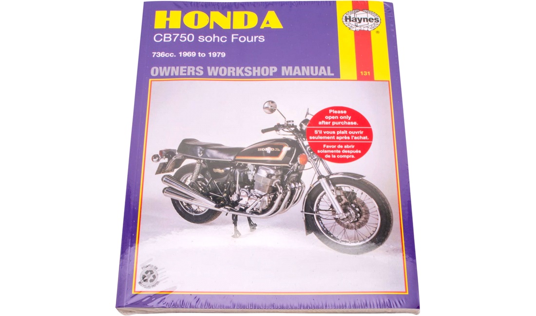  Verkstedhåndbok, Honda CB750 69-79