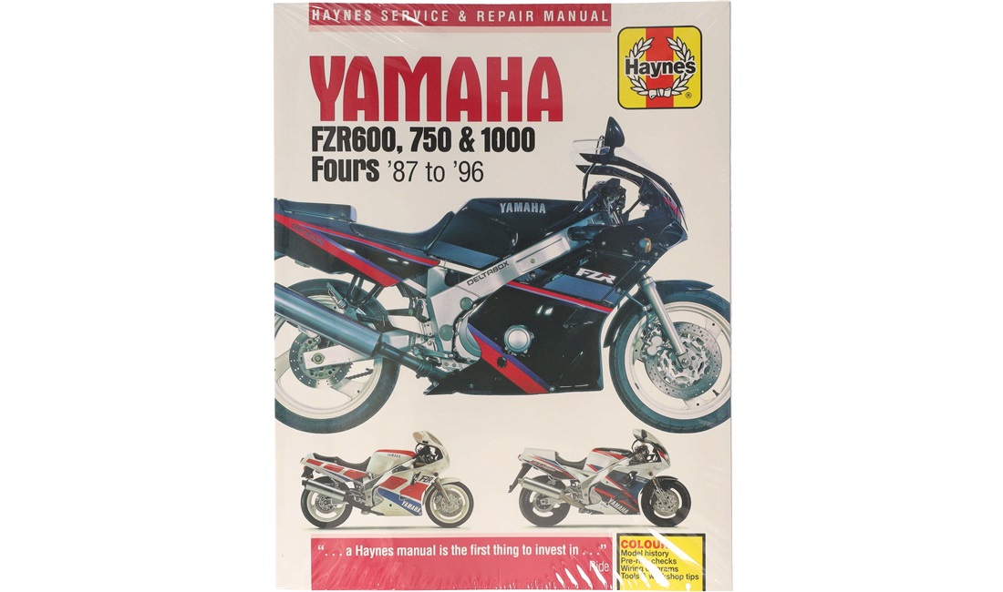  Verkstedhåndbok, Yamaha FZR600 87-96